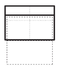 Střední dvoumístný spojovací díl s možnosti rozložení a posuvnou funkcí opěradel Tiffany Š 136 cm x V 100 cm x H 92 cm