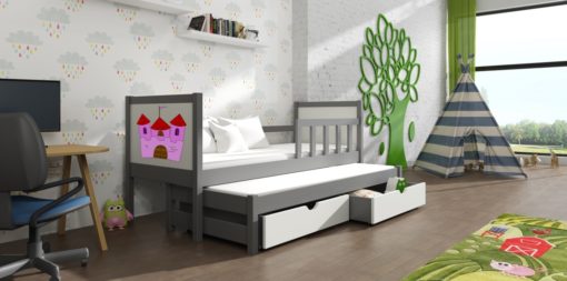 Dětská postel s přistýlkou Evita 29