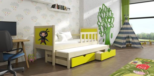 Dětská postel s přistýlkou Evita 38