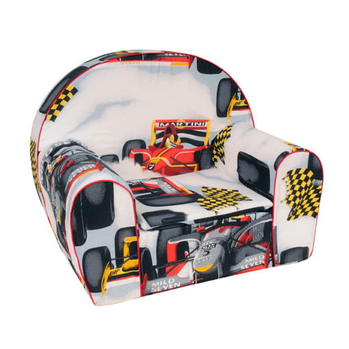 Křesílko pro děti s motivem Formule