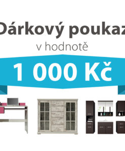 Dárkový poukaz za 1 000 Kč na nábytek podle vlastního výběru