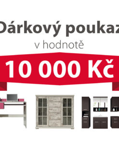 Dárkový poukaz za 10 000 Kč na nábytek podle vlastního výběru