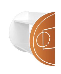 Dětská police Basketbal