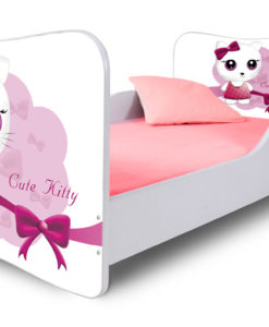 Dětská postel Cutte Kitty růžová