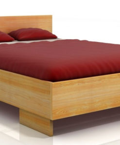 Dřevěná postel Edel s úložným prostorem