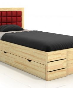 Dřevěná postel Erland 7 s úložným prostorem