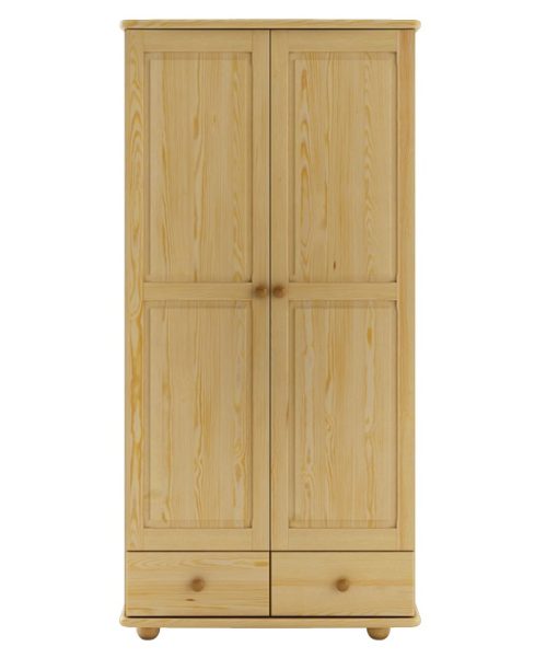 Dřevěná šatní skříň Tira