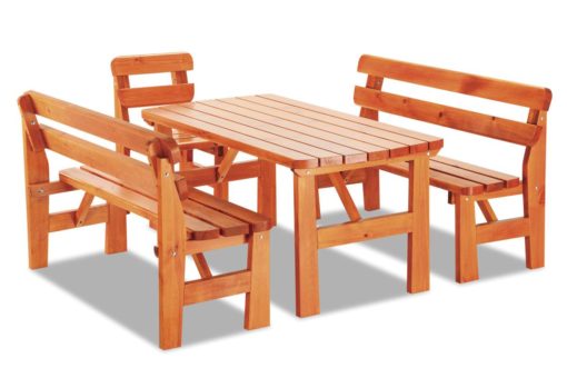 Dřevěný zahradní set Amari 2
