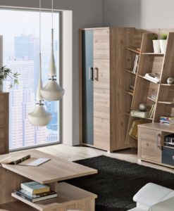 Elegantní obývací stěna Diandra 1 v dvoubarevném provedení