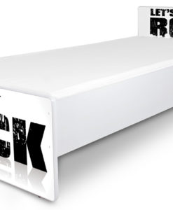 Jednolůžková dětská postel s motivem Rock