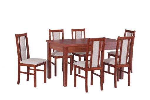 Jídelní set pro 6 osob Darius - třešeň/21