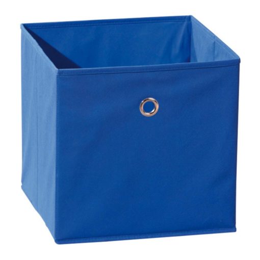 Látkový úložný box Heli 7 - modrý