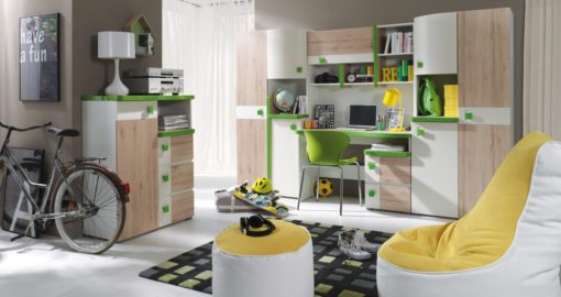 Moderní sestava nábytku do dětského pokoje Adrien