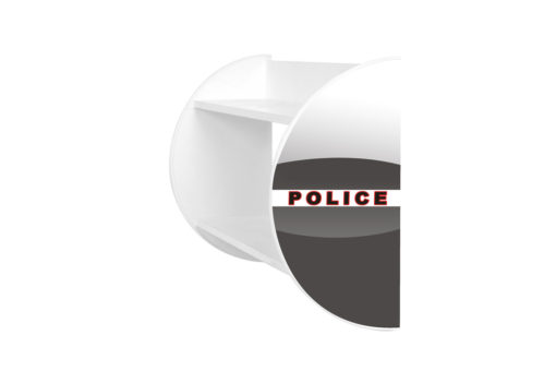 Police do dětského pokoje pro kluka s motivem Policie