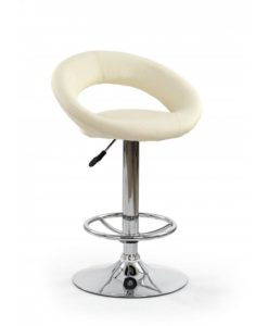 Polstrovaná barová židle Idra 1 - béžová
