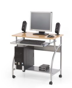 Počítačový stůl s výsuvnou deskou Salmon