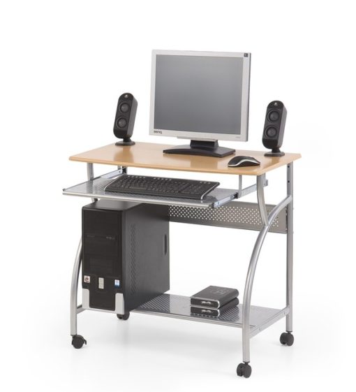 Počítačový stůl s výsuvnou deskou Salmon