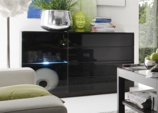 Prosklená komoda Astor 4