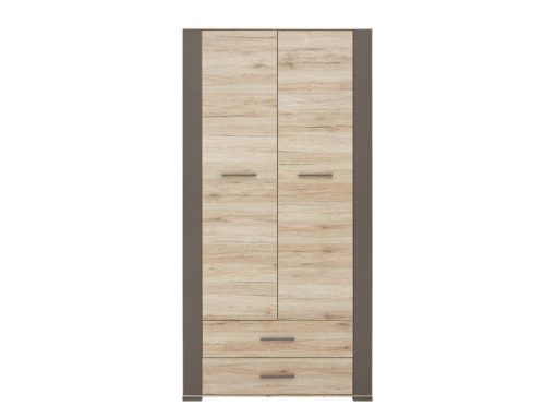 Skříň Stripe dub san remo světlý / lava