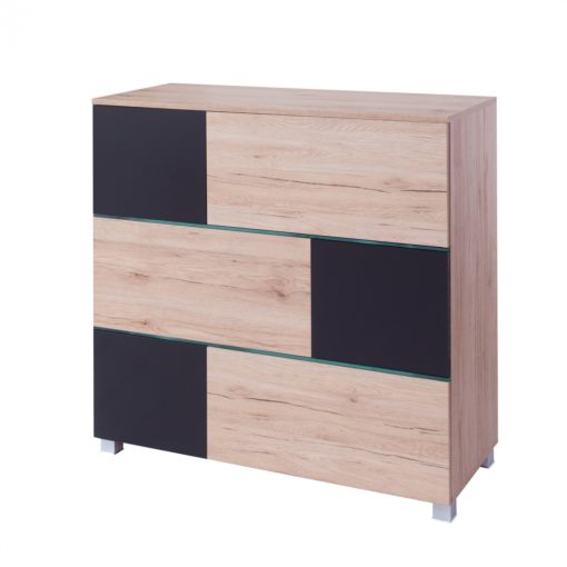 Trendy komoda Tesa v dvoubarevném provedení