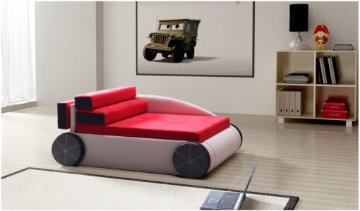 Dětská rozkládací pohovka Patrol