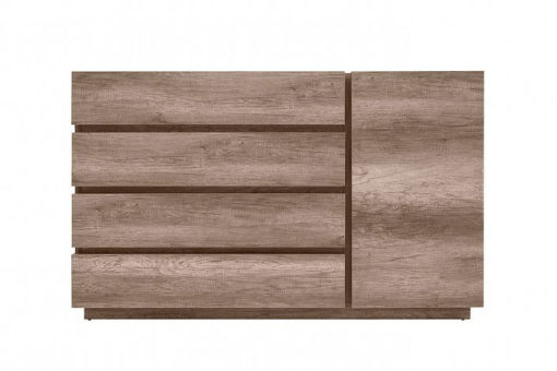 Kombinovaná komoda Woody 1 - dub monument