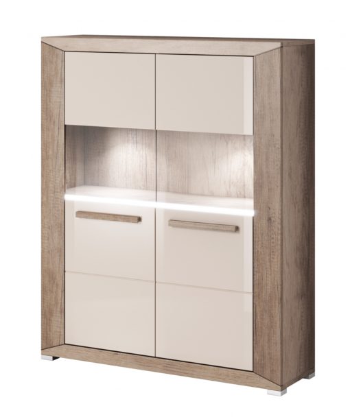Prosklená komoda Waltaro dmp 3