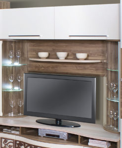 TV panel se skříňkami Lauryn 2